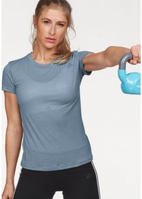 Große Größen adidas Performance Funktionsshirt »FREELIFT PRIME« Gr. XXL blau für Damen