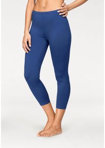 Vivance Große Größen Caprileggings Gr. 40/42 blau für Damen
