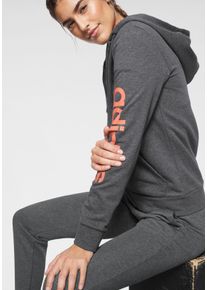 Adidas Große Größen Sweatjacke Gr. XL grau für Damen