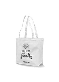 UNIQUE Canvas Shopper Obsessed with jewelry