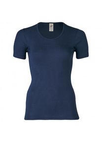 Engel - Women's Unterhemd S/S - Merinounterwäsche Gr 34/36 blau