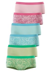 Petite Fleur Große Größen Panty Gr. 44/46 mehrfarbig geblümt für Damen