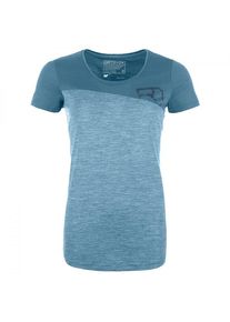 Ortovox - Women's 150 Cool Logo - Funktionsshirt Gr XS blau/grau