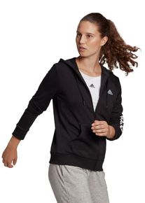 Adidas Große Größen Sweatjacke Gr. XL schwarz für Damen
