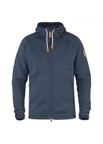 Fjällräven Fleecejacke Fjällräven Övik Fleece Hoodie Herren (Gr L |blau)