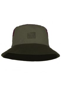 Buff - Sun Bucket Hat - Hut Gr S/M schwarz/oliv