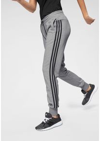 adidas Performance Große Größen Jogginghose Gr. M grau gestreift für Damen