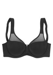 Nuance Große Größen Minimizer-BH Gr. 95C schwarz für Damen