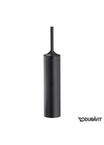 Duravit Starck T Bürstengarnitur B: 80 H: 432 T: 80 mm schwarz matt 0099454600