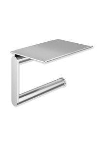 HEWI System 900 WC-Papierhalter mit Ablage B: 135 H: 95,5 T: 92 mm edelstahl gebürstet 900.21.004XA
