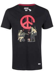 HOMEBASE, Herren 'Brandalised by HOMEBASE' T-Shirt, Schwarz