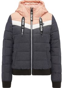 HOMEBASE, Damen Jacke, Graphit / Pastellorange / Schwarz / Weiß