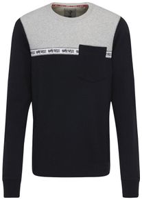 HOMEBASE, Herren Pullover, Grau / Schwarz