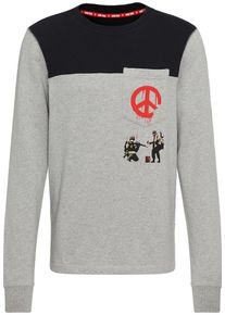 HOMEBASE, Herren Pullover, Graumeliert