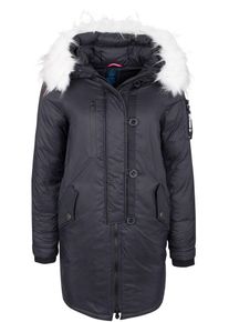HOMEBASE, Damen Parka, Schwarz