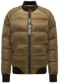 HOMEBASE, Herren Jacke, Oliv / Schwarz / Wei&szlig;