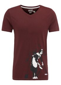 HOMEBASE, Herren T-Shirt, Weinrot
