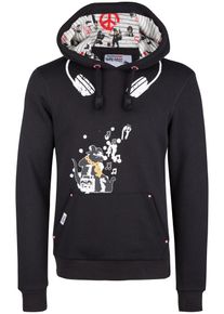 HOMEBASE, Damen Sweatshirt, Schwarz / Wei&szlig;