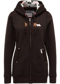 HOMEBASE, Damen Sweatjacke, Braun