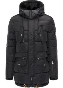 HOMEBASE, Herren Parka, Schwarz