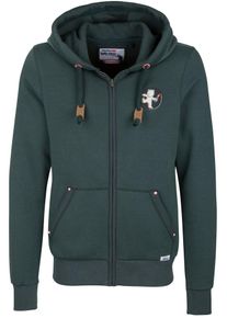 HOMEBASE, Herren 'Brandalised' Sweatjacke, Smaragd