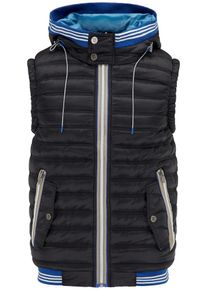 HOMEBASE, Herren Weste, Schwarz