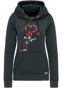 HOMEBASE, Damen Hoodie, Gr&uuml;n