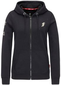 HOMEBASE, Damen Kapuzenjacke, Schwarz