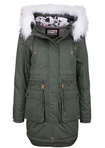 HOMEBASE, Damen 'Brandalised' Parka, Grün