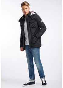 HOMEBASE, Herren Parka, Schwarz