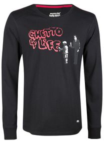 HOMEBASE, Herren 'Brandalised by HOMEBASE' Longsleeve, Schwarz