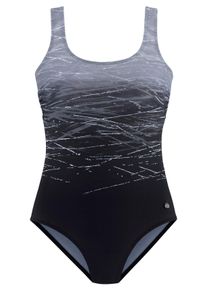 Lascana Große Größen Badeanzug Gr. 42B schwarz für Damen