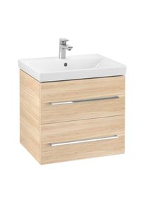 Villeroy & Boch Villeroy & Boch Avento Waschtischunterschrank B: 58 H: 51,4 T: 45,2 cm, 2 Auszüge Front ulme impresso / Korpus ulme impresso A88900PN