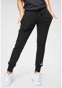 adidas Performance Große Größen Jogginghose Gr. M schwarz gestreift für Damen