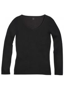 Icebreaker Siren L/S Sweetheart Merinounterwäsche Damen (Gr XS |schwarz)
