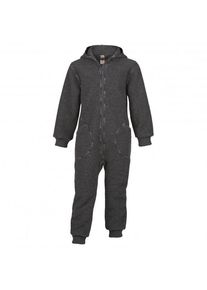 Engel Baby-Overall mit Kapuze und Reißverschluss Overall Kinder (Größe 74/80 |grau)