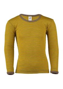 Engel Kinder Unterhemd L/S Merinounterwäsche Kinder Ski (Gr 152 |gelb)