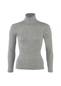 Engel Damen-Rolli L/S Seidenunterwäsche Damen (Gr 34/36 |grau)