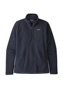Kunstfaserpullover Patagonia Better Sweater 1/4 Zip Herren (Gr XXL |blau)