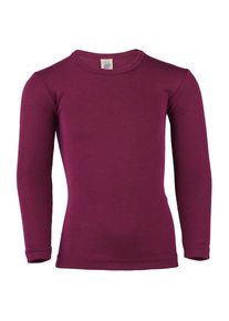 Engel Kinder Unterhemd L/S Merinounterwäsche Kinder (Größe 128 |lila)