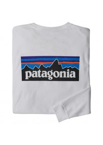 Patagonia L/S P-6 Logo Responsibili-Tee Longsleeve Men (Größe M |grau)