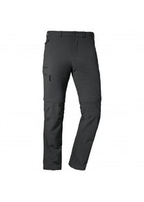 Sch&ouml;ffel Sch&ouml;ffel Pants Koper1 Zip Off Trekkinghose Herren (Gr 106 - Long |grau/schwarz)