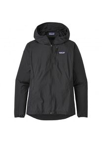 Patagonia Houdini Jacket Laufjacke Women (Größe L |schwarz/grau)
