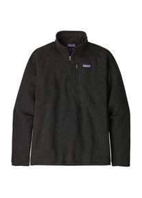 Fleecepullover Patagonia Better Sweater 1/4 Zip Herren (Gr S |schwarz)