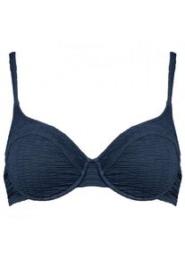 watercult Bikini Top Solid Crush 3 Bikini-Top Women (Gr 36 - Cup D |blau)