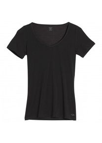 Icebreaker Siren S/S Sweetheart Merinounterwäsche Damen (Gr XL |schwarz)