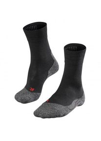 Falke TK2 Sensitive Wandersocken Damen (Gr 35-36 |schwarz/grau)