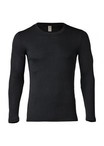 Engel Shirt L/S Merinounterw&auml;sche Men (Gr 46/48 |schwarz)