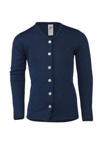 Engel Kinder Cardigan Wolljacke Kinder Freizeit (Gr 104 |blau)