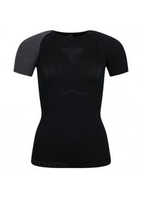 Ortovox 120 Comp Light Short Sleeve Merinounterwäsche Women (Gr S |schwarz)